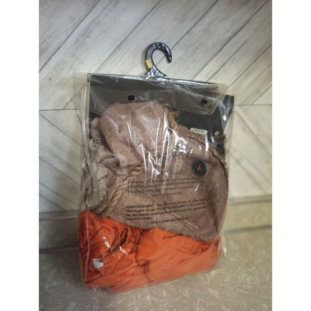 Trick R Treat Sam Scarecrow Spirit Halloween Costume Child Size Medium 8-10 - Picture 2 of 2